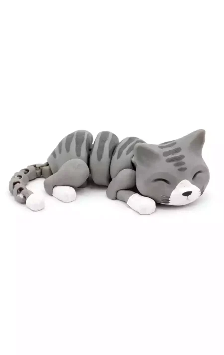 Flexi Lazy Cat clean product render