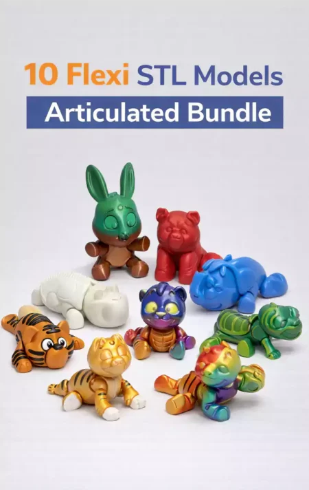 Flexi Animals STL Bundle