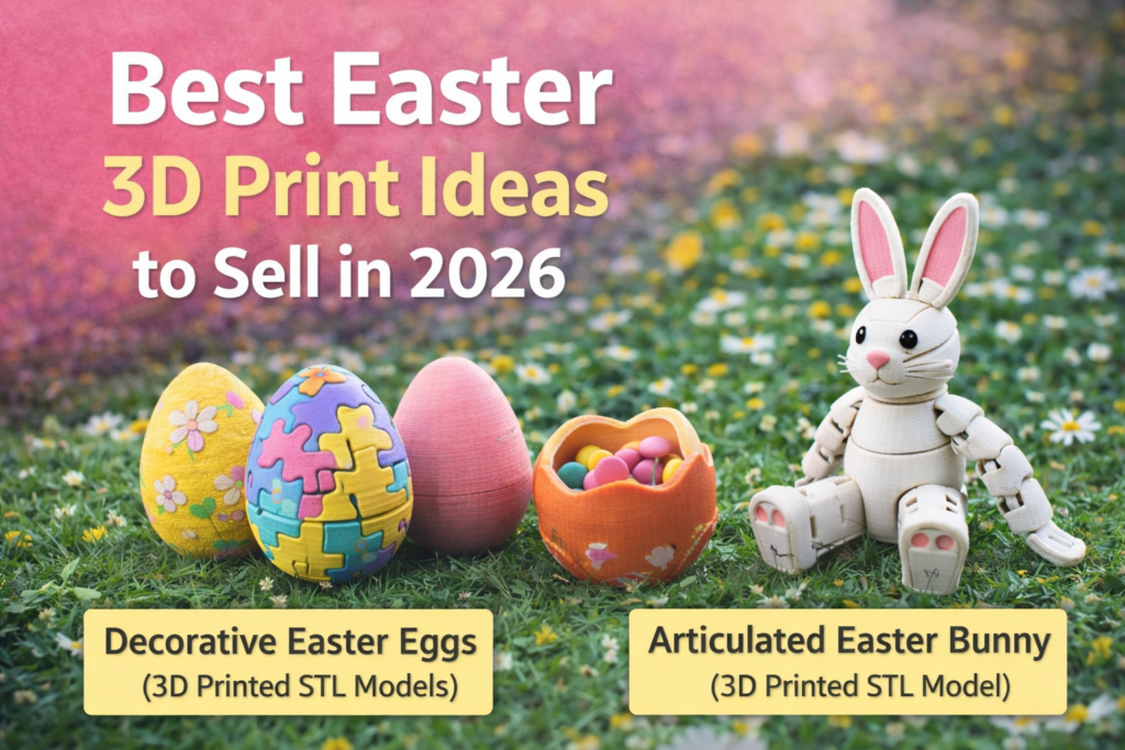 3d printed easter eggs stl models