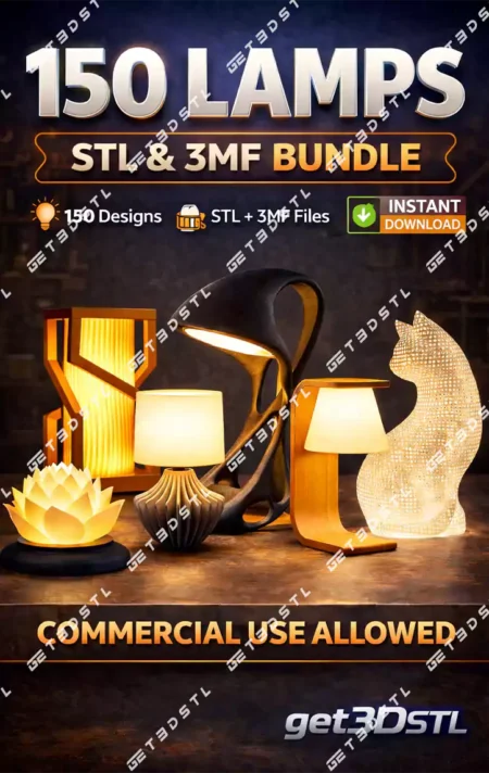 Lamp STL 3MF Pack