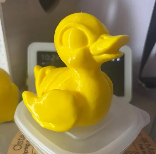 High quality 3D printed flexi duck STL