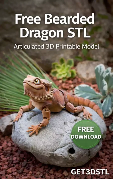 Bearded Dragon STL
