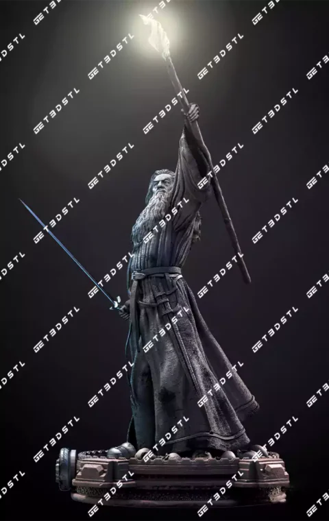Gandalf Wizard 3D Stl Model
