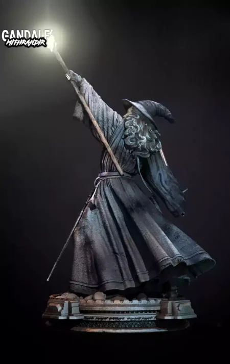 Gandalf wizard figurine 3D