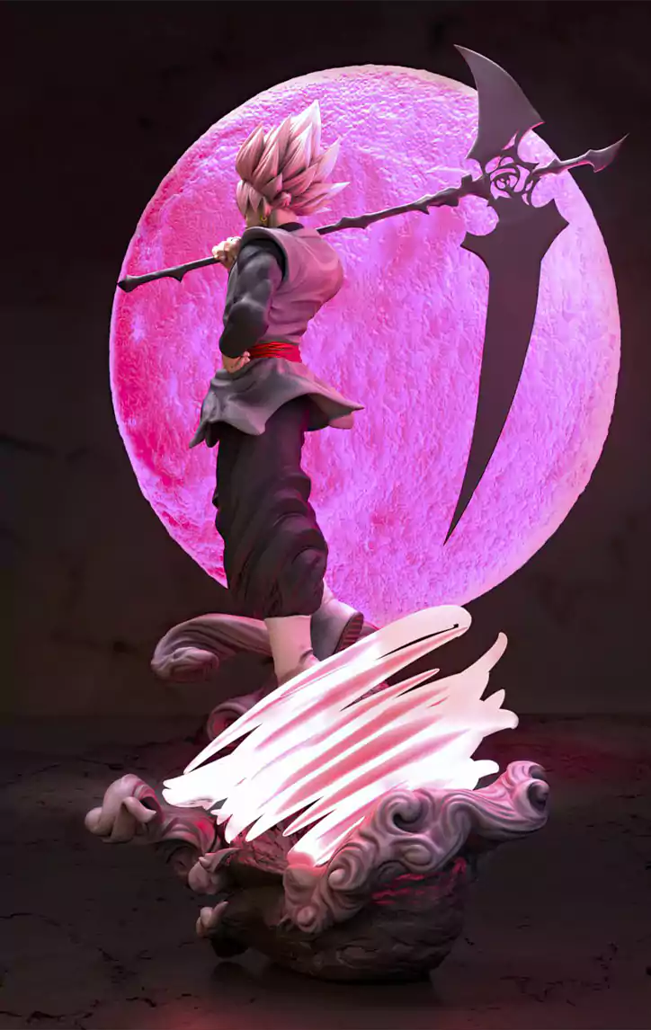 Dragon Ball Goku Black STL for resin printing