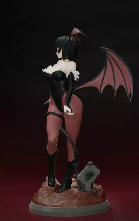 Darkstalkers Morrigan STL 3D print model