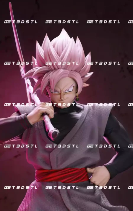 Goku Black 335mm 3D STL Files