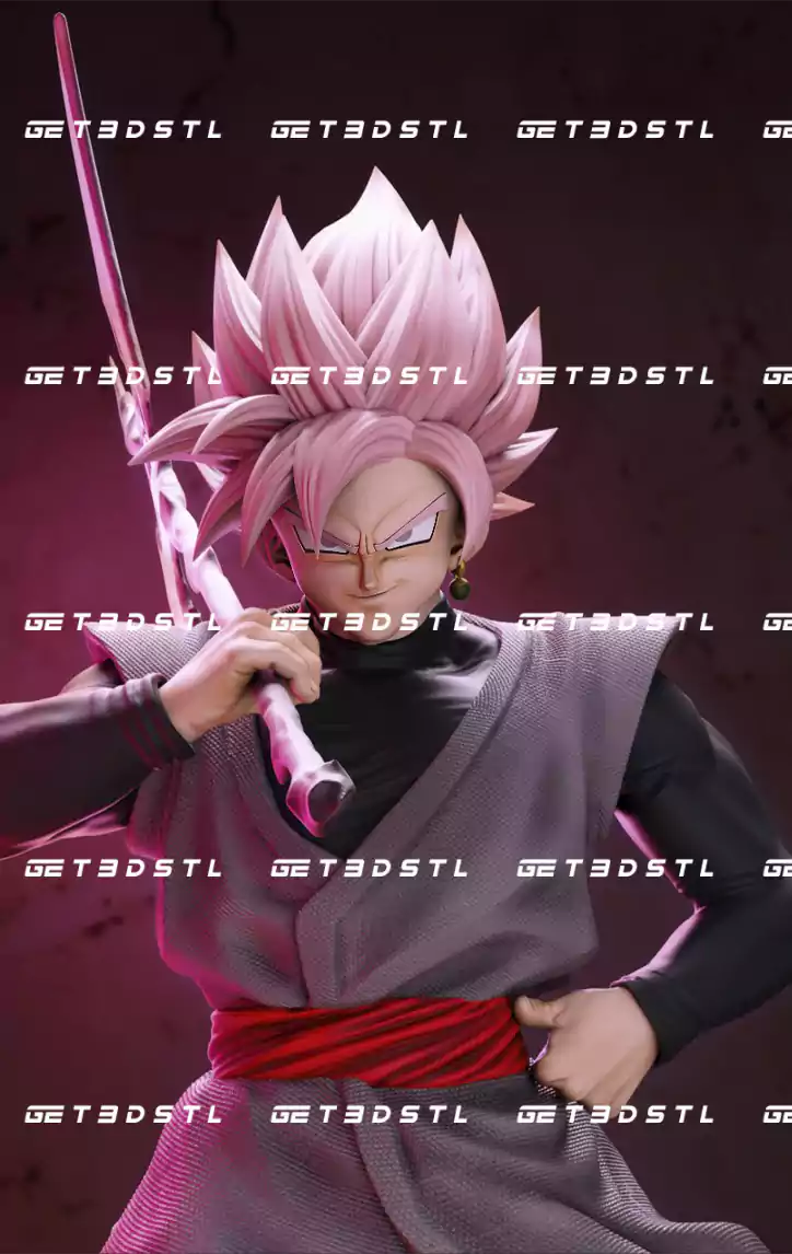 Goku Black 335mm 3D STL Files