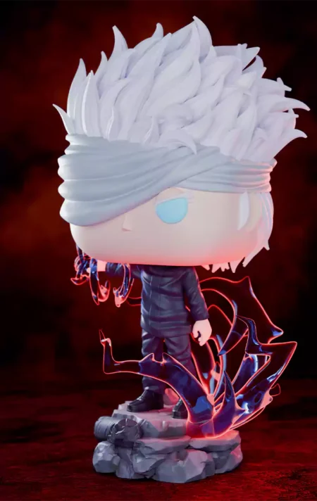 Jujutsu Kaisen Gojo chibi 3D printable statue