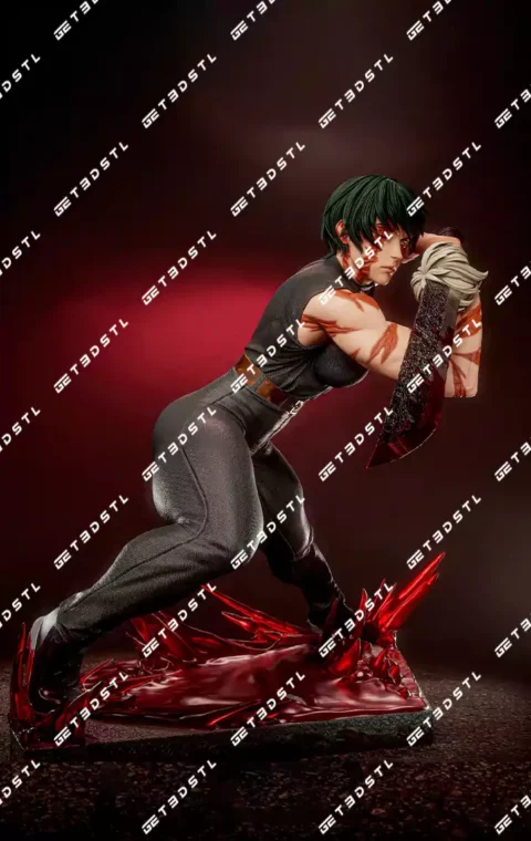 Maki Zenin Jujutsu Kaisen STL 3D Print Model