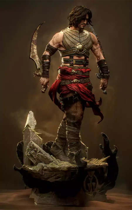 Warrior Within Prince STL for resin printing