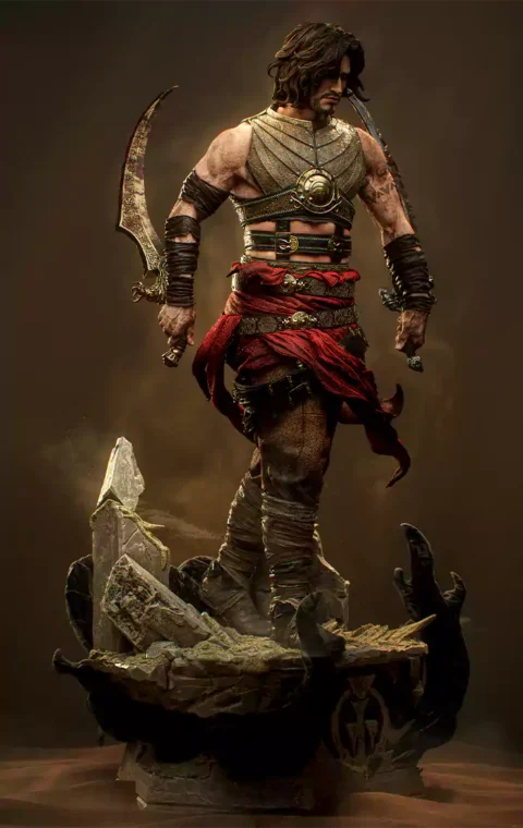 Warrior Within Prince STL for resin printing