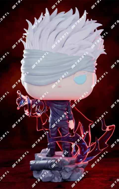 Satoru Gojo STL Jujutsu Kaisen Funko 3D