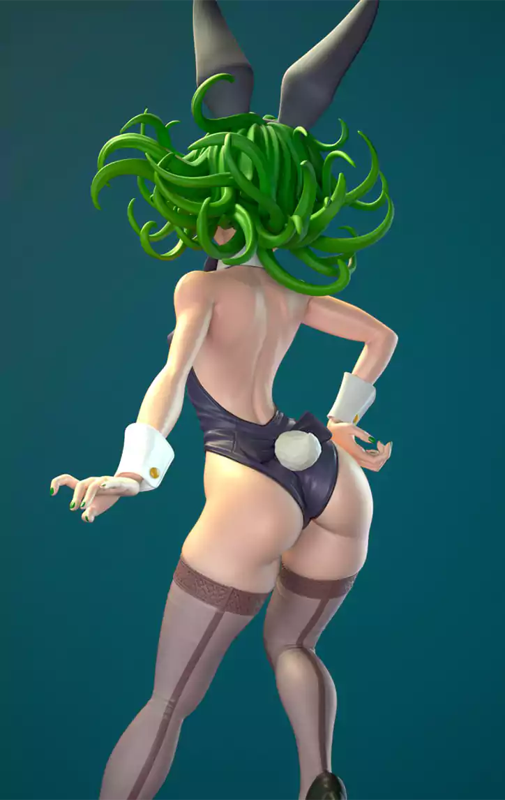 One Punch Man Tatsumaki STL for resin printing
