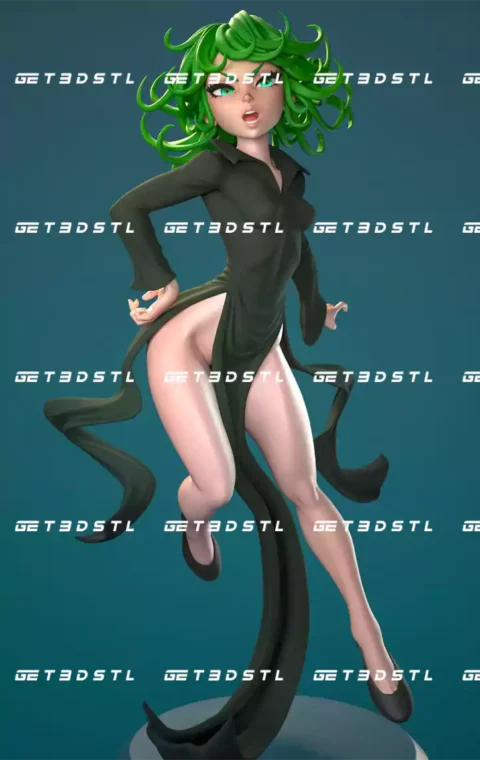 Tatsumaki Figurine One Punch Man STL Files