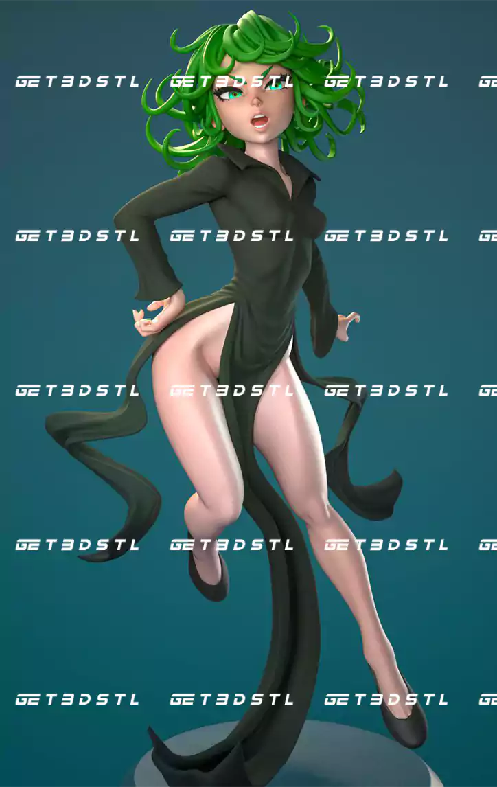 Tatsumaki Figurine One Punch Man STL Files