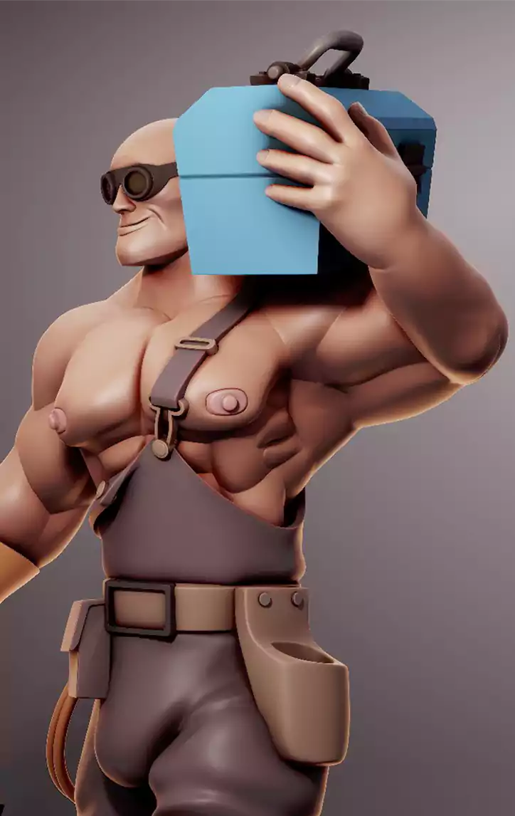 Buff Engineer STL Files