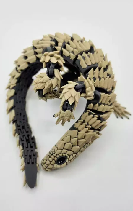 Flexi Girdled Armadillo Lizard STL