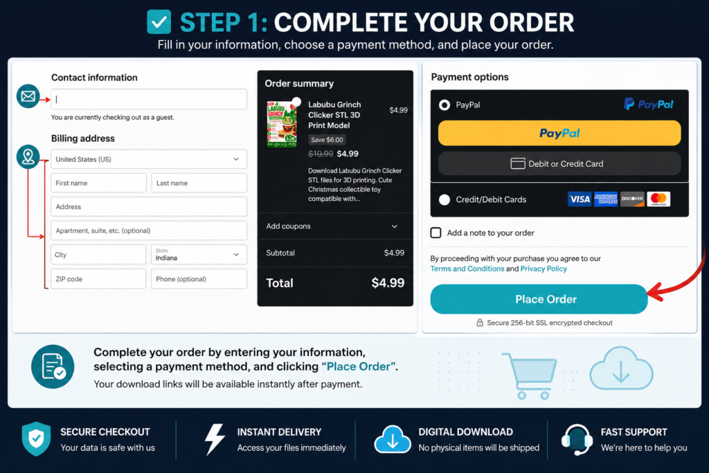 Complete Your Order