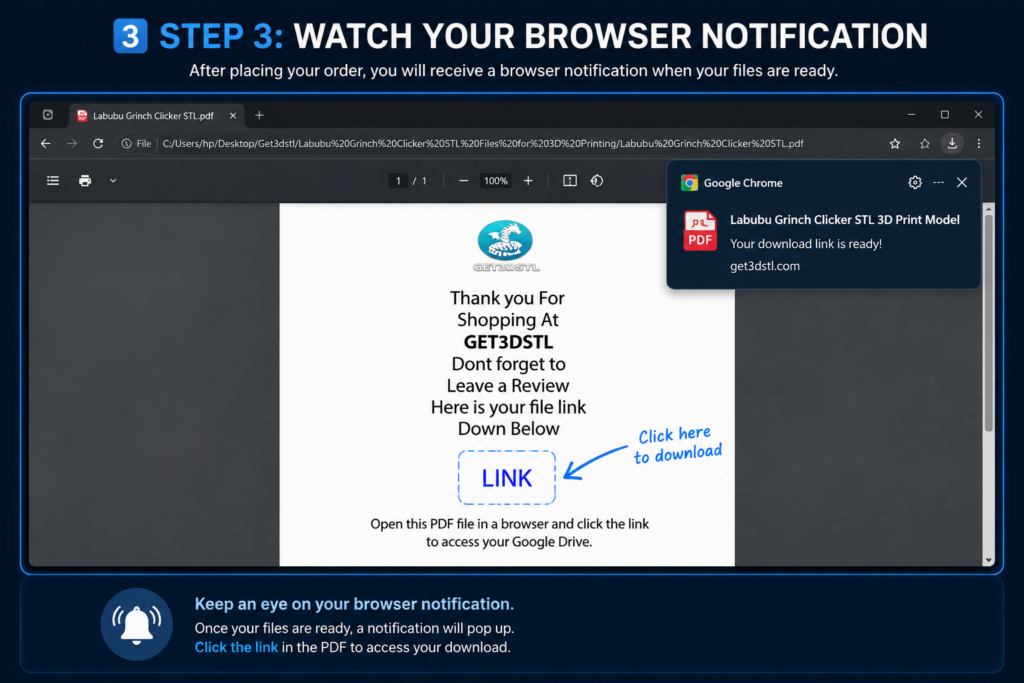 Watch Your Browser Notification