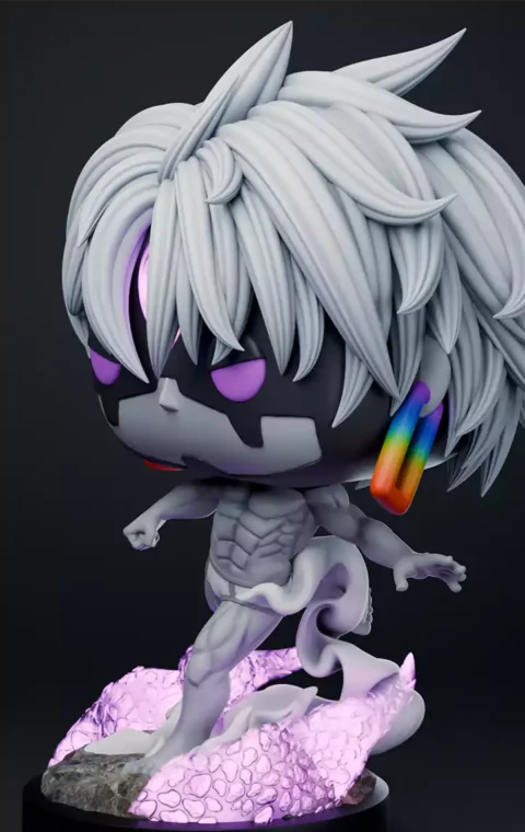 Evil Eye Anime Model for Resin Printing
