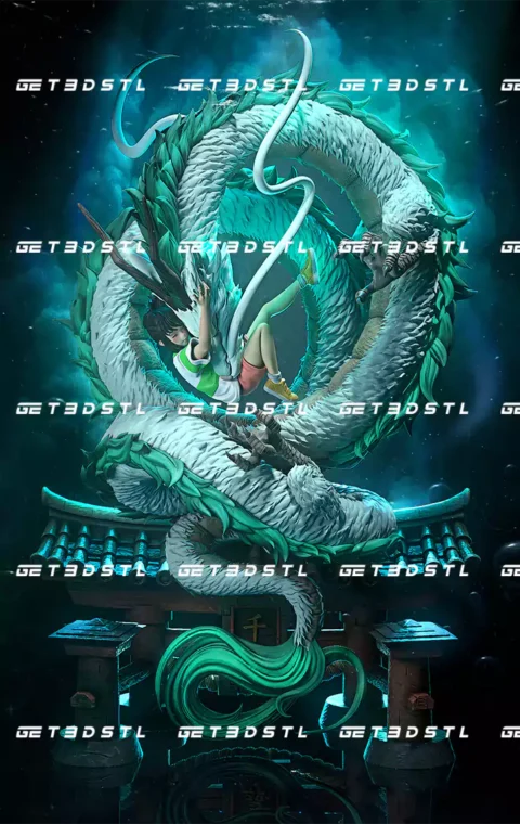 Chihiro Haku Dragon STL Bundle