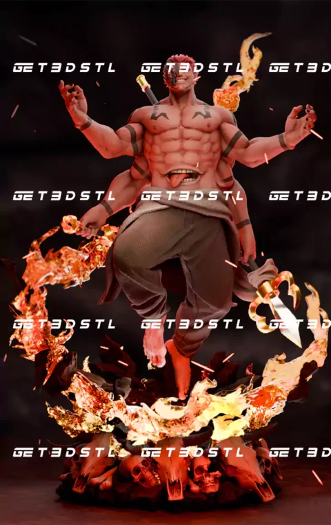 Sukuna STL Jujutsu Kaisen 3D